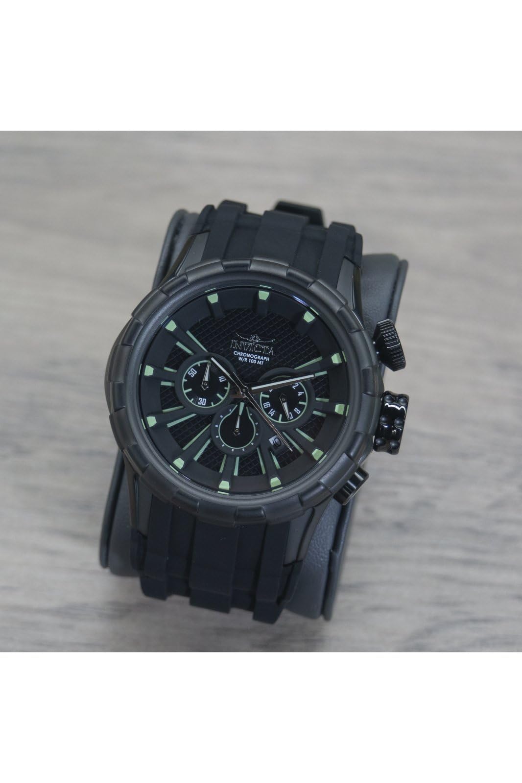 invicta-i-force-herrenuhr-quarz-schwarz-52mm image 2