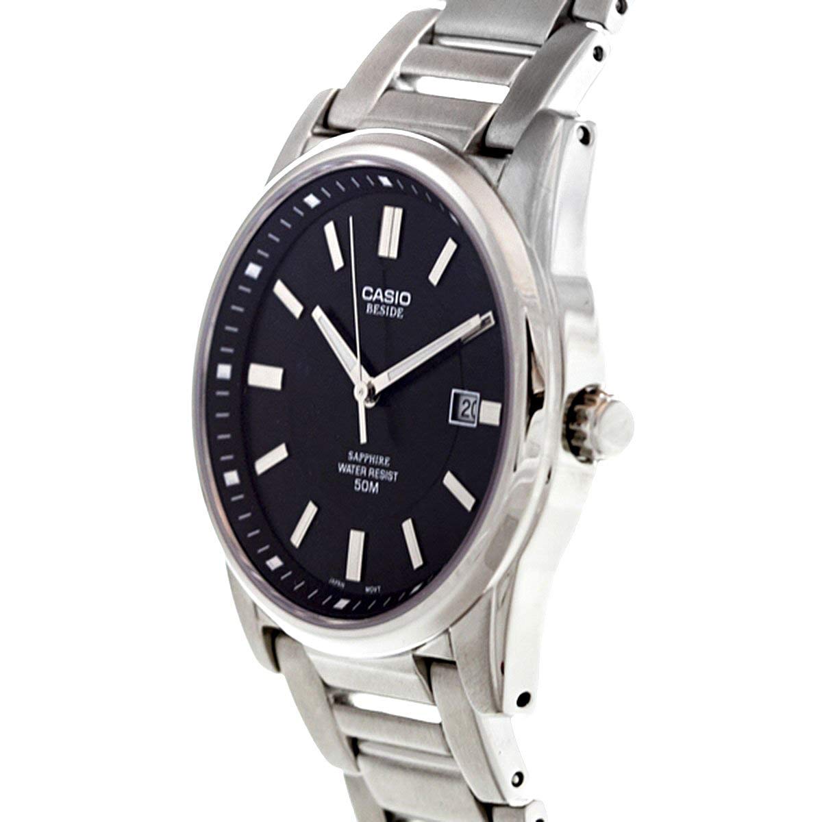 casio-collection-analog-uhr-herren-edelstahl-mit-datum image 3