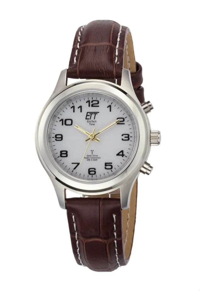 ett-solar-drive-funk-els-11334-61l-damenuhr-leder image 1