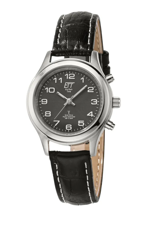 ett-solar-drive-funk-els-11331-51l-damenuhr-leder image 1