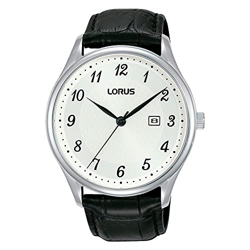 lorus-herrenuhren-rh913px9-herrenuhr-leder-edelstahl image 4