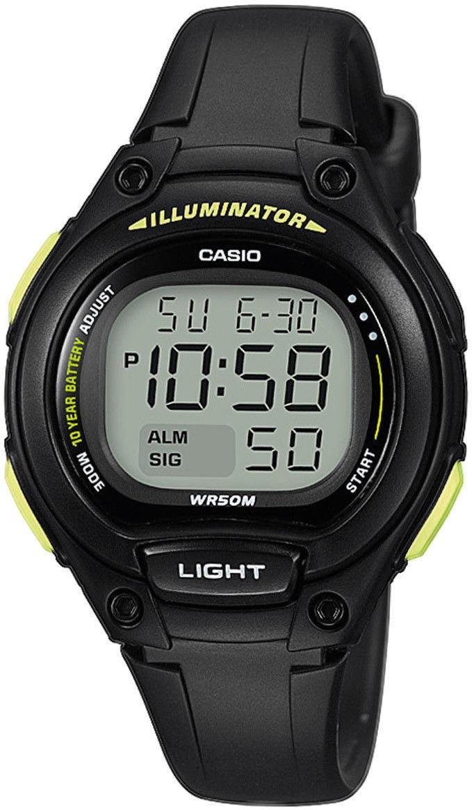 casio-lw-203-damenuhr-digital-hellblau-resin image 2