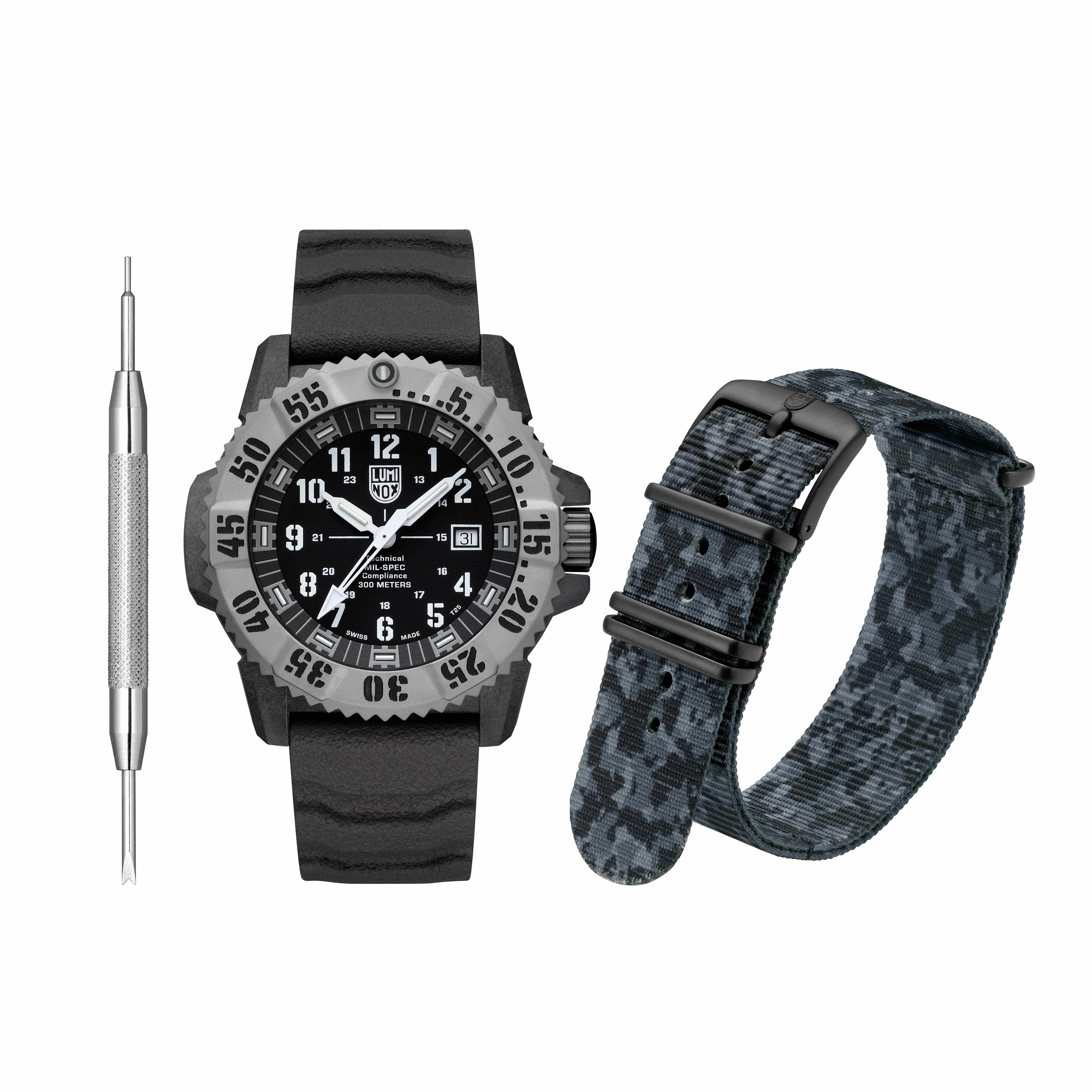 luminox-mil-spec-3350-military-dive-herrenuhr-46-mm-set image 7