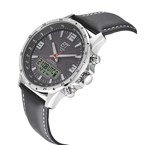 ett-solar-drive-funk-egs-11550-21l-herren-chronograph-leder image 6