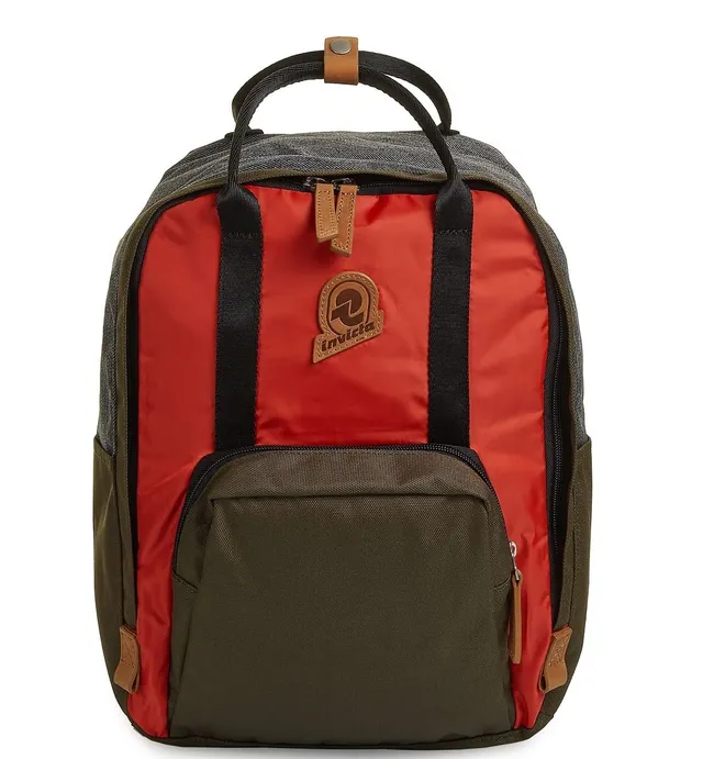 invicta-shylla-rucksack-rot-braun-laptop-13-zoll-retro image 1