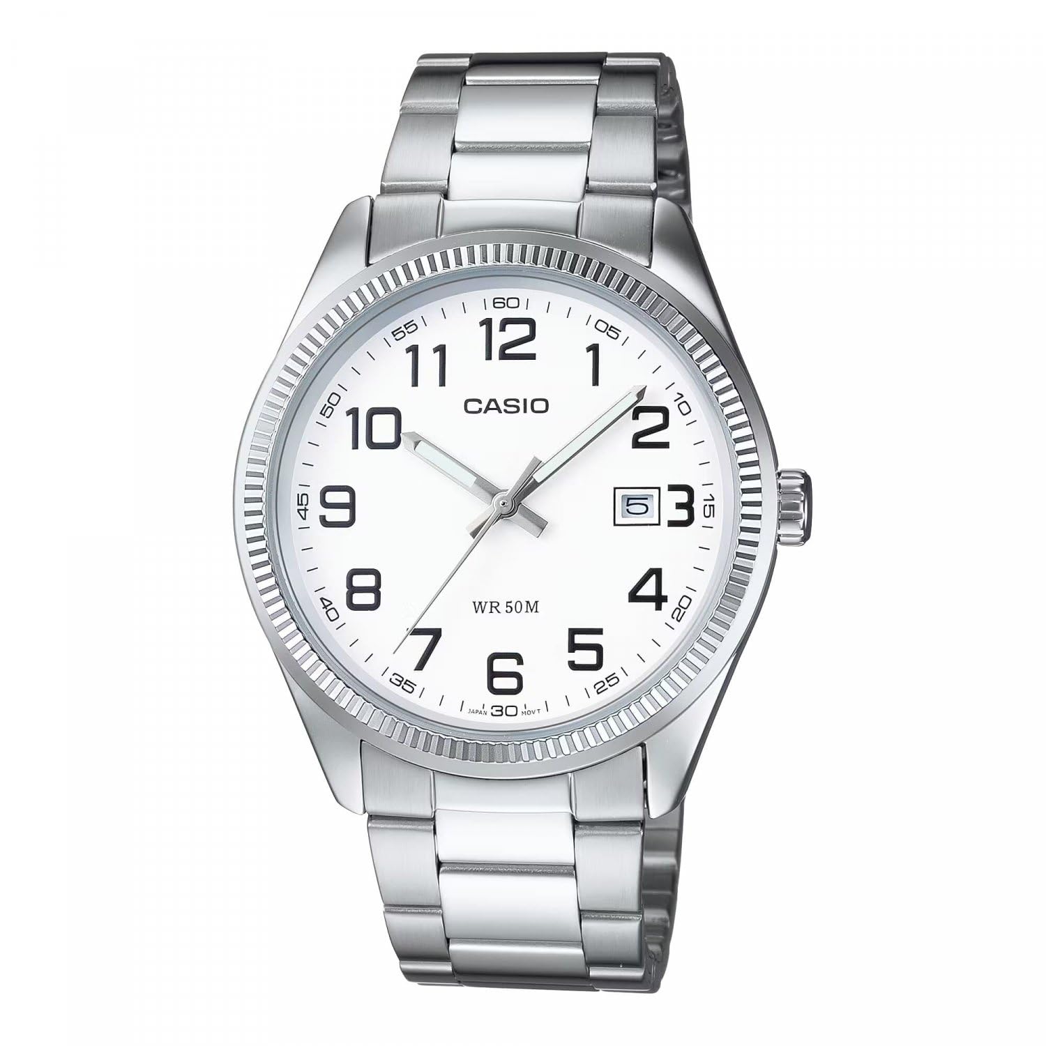casio-collection-analog-herrenuhr-silber-edelstahl-38-5-mm image 5