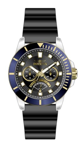 invicta-pro-diver-46930-herrenuhr-schwarz-silikon-45mm image 2