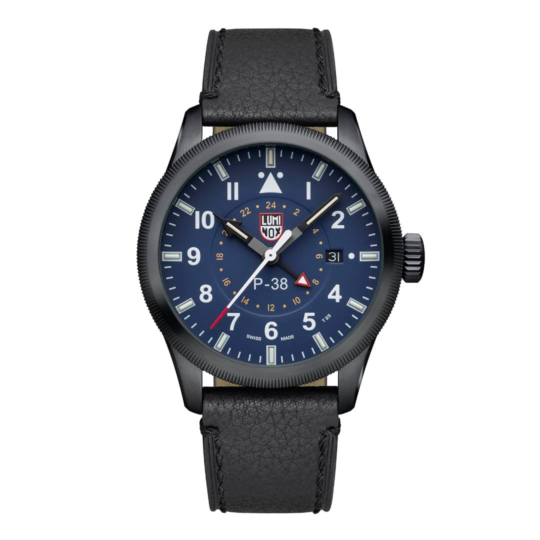 luminox-p-38-lightning-9520-fliegeruhr-42-mm-gmt image 1