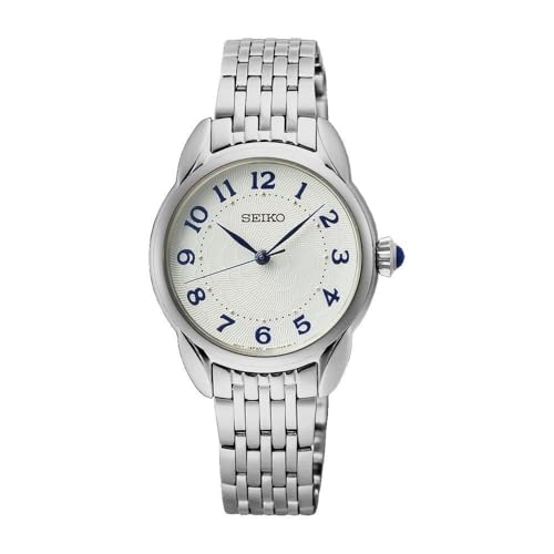 seiko-classic-analog-quarzuhr-silber-edelstahl-dress image 3
