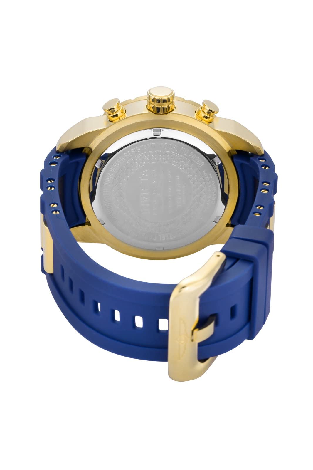 invicta-pro-diver-herrenuhr-50mm-gold-blau-quarz-taucheruhr image 3