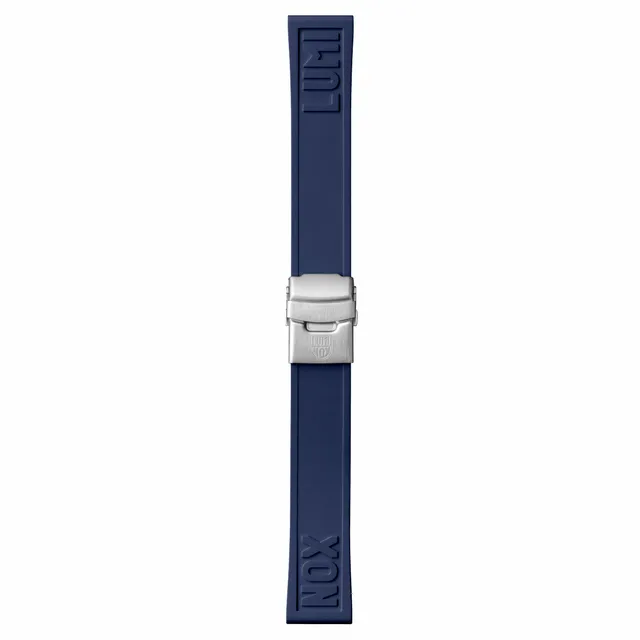luminox-rubber-strap-uhrenarmband-22-mm-blau image 1