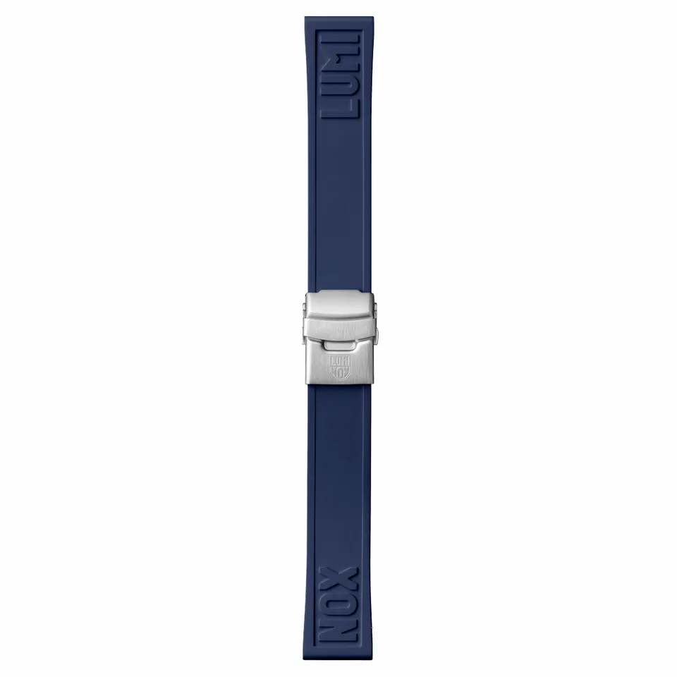 luminox-rubber-strap-uhrenarmband-22-mm-blau image 1