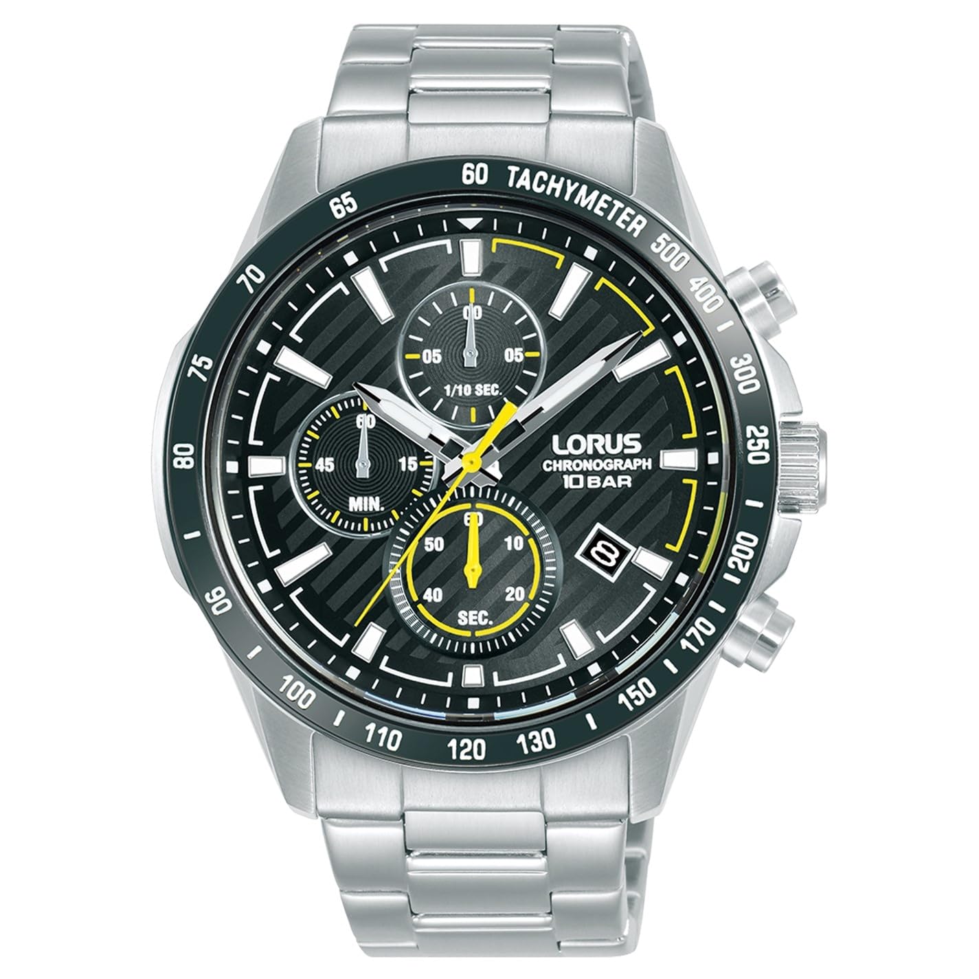 lorus-herrenuhren-analog-quarz-herrenuhr-braun-leder-quarz image 4