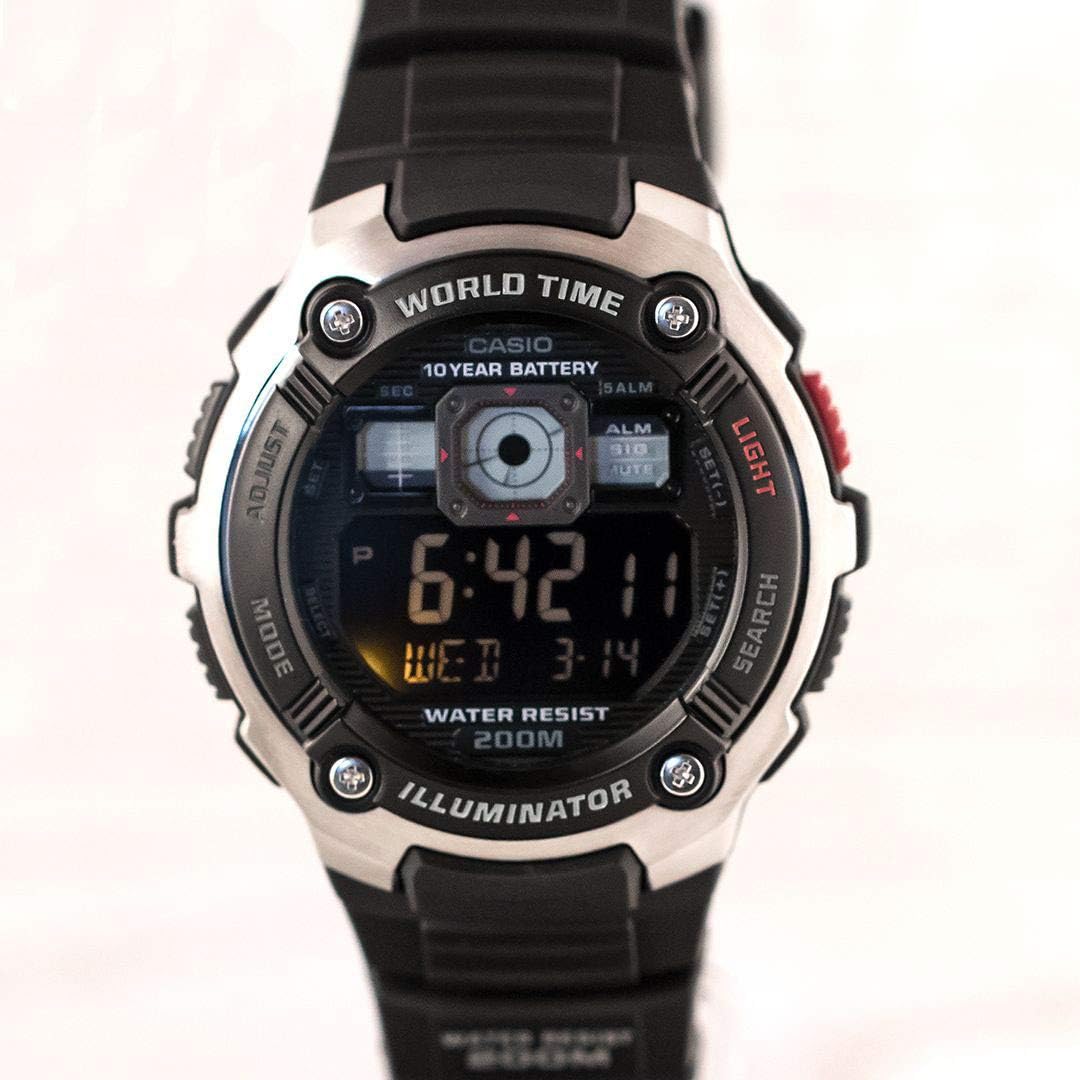 casio-collection-herren-digitaluhr-20-bar-weltzeit-schwarz image 5
