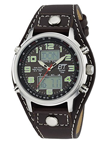 ett-solar-drive-funk-chronograph-egs-11303-21l-leder-weltzeit image 5