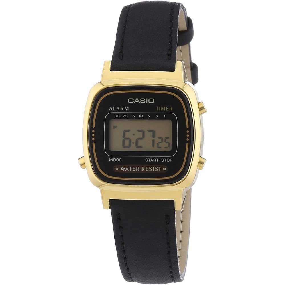 casio-collection-retro-damenuhr-digital-leder-gold image 1