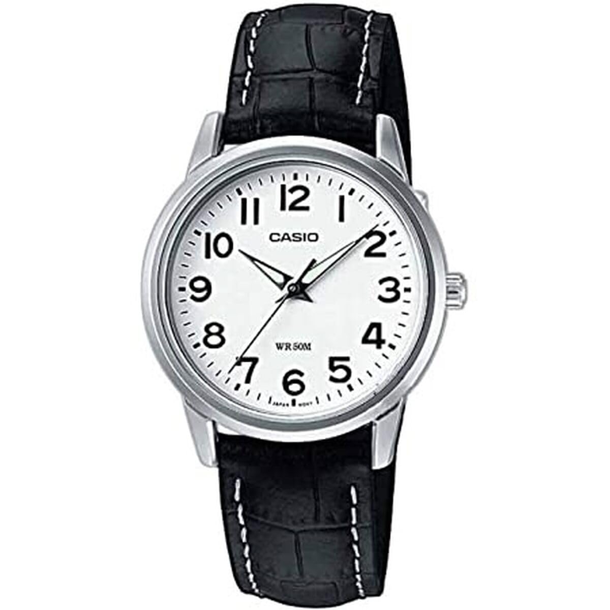 casio-collection-ltp-1303pl-7bvef-damenuhr-leder-wei image 1