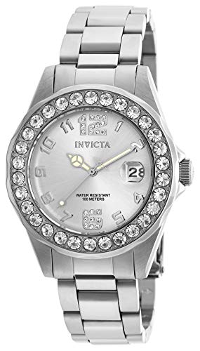 invicta-pro-diver-damenuhr-quarz-silber-38mm image 4