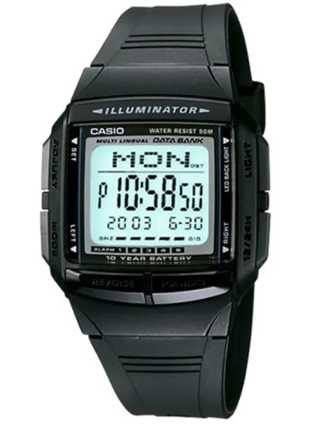 casio-collection-db-36-databank-digitaluhr-schwarz-retro image 1