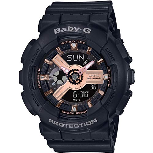 casio-baby-g-ba-110rg-1aer-damenuhr-analog-digital-schwarz-gold image 2