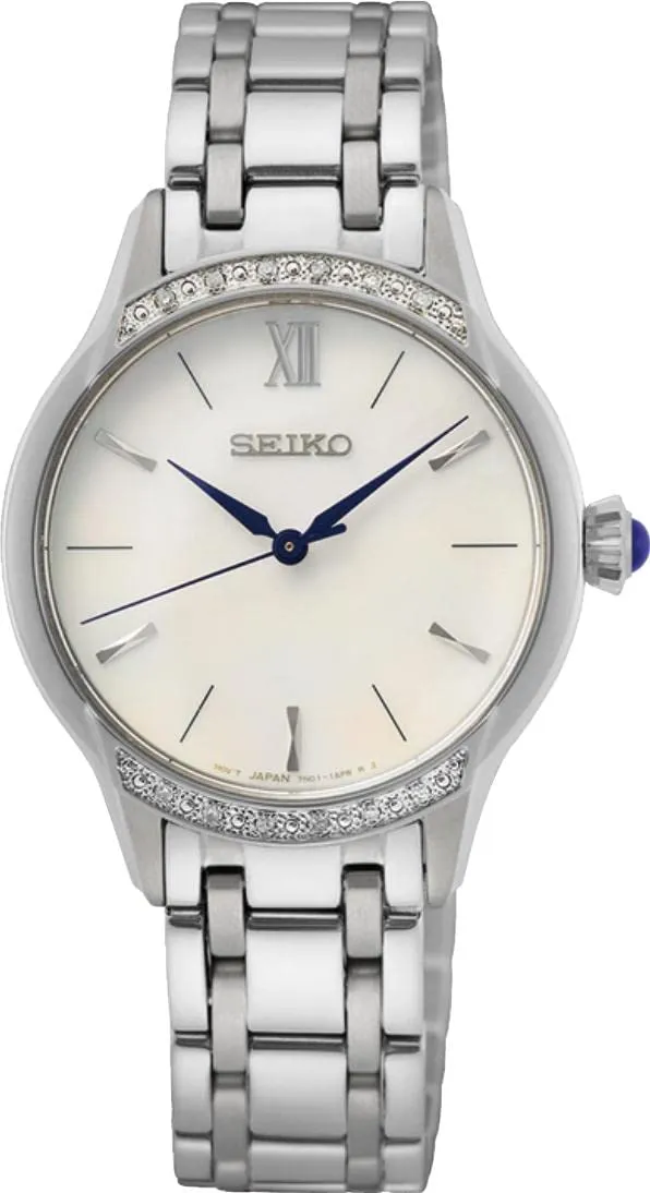 seiko-classic-srz543p1-damenuhr-edelstahl-quarz image 1