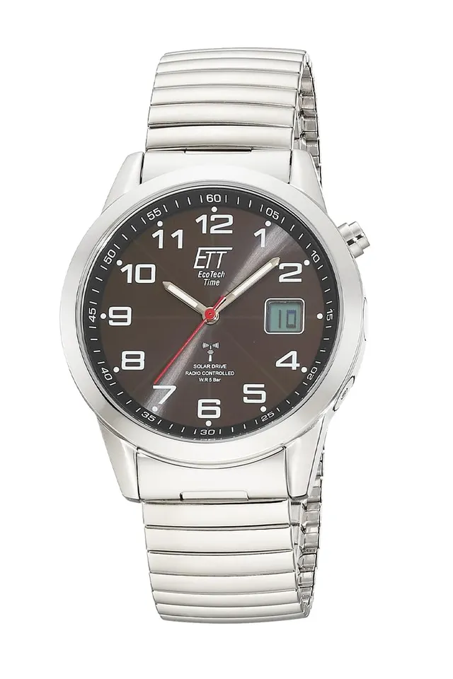 ett-solar-drive-funk-egs-11712-22z-herrenuhr-datum-edelstahl-zugband image 1