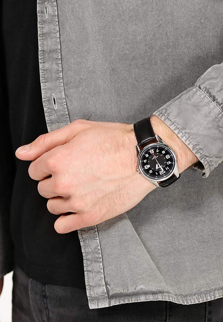 casio-mtp-1372l-1bvef-herren-analog-quarz-leder-schwarz image 4
