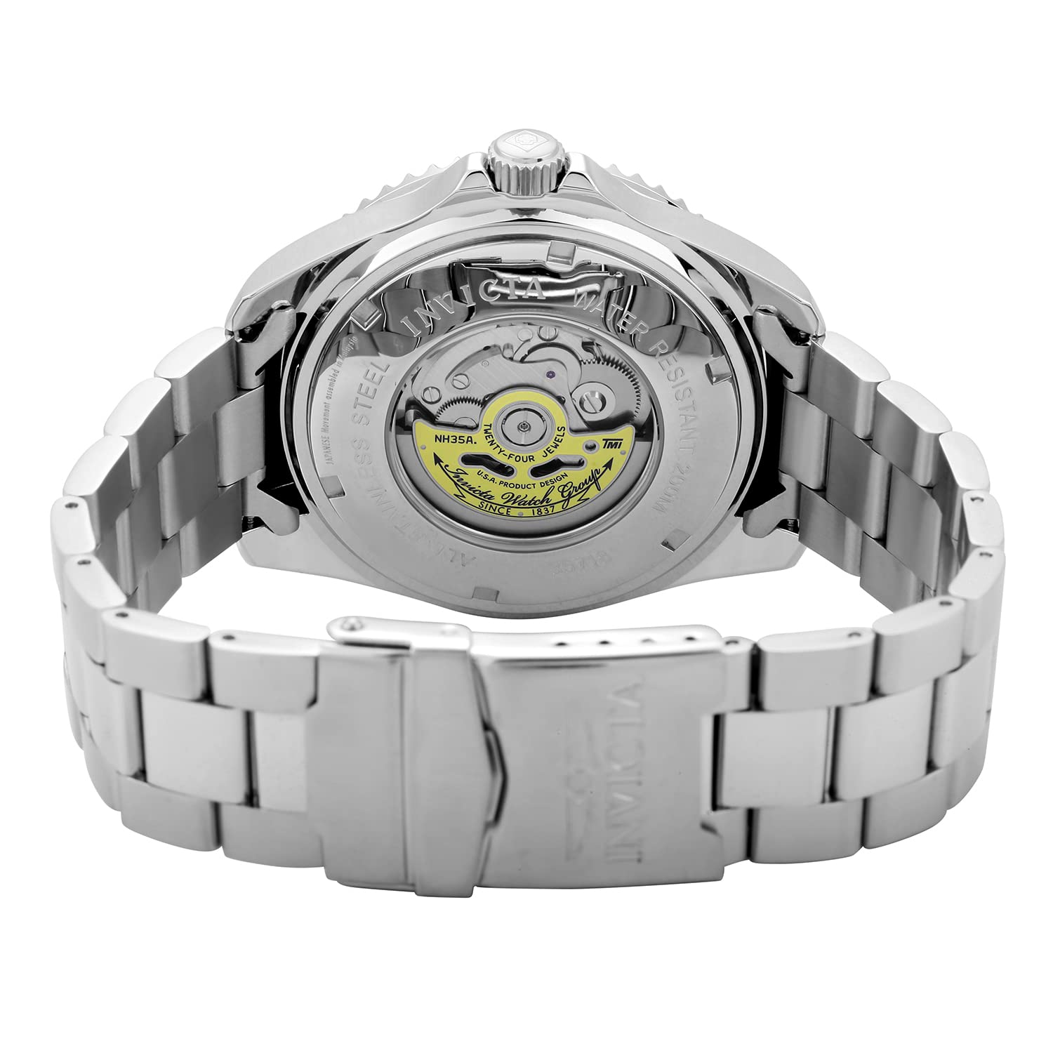 invicta-pro-diver-47mm-automatikuhr-herren-silber-blau image 4