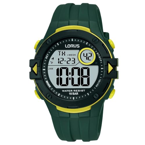 lorus-herrenuhren-digital-quarz-herrenuhr-schwarz-silikon image 6