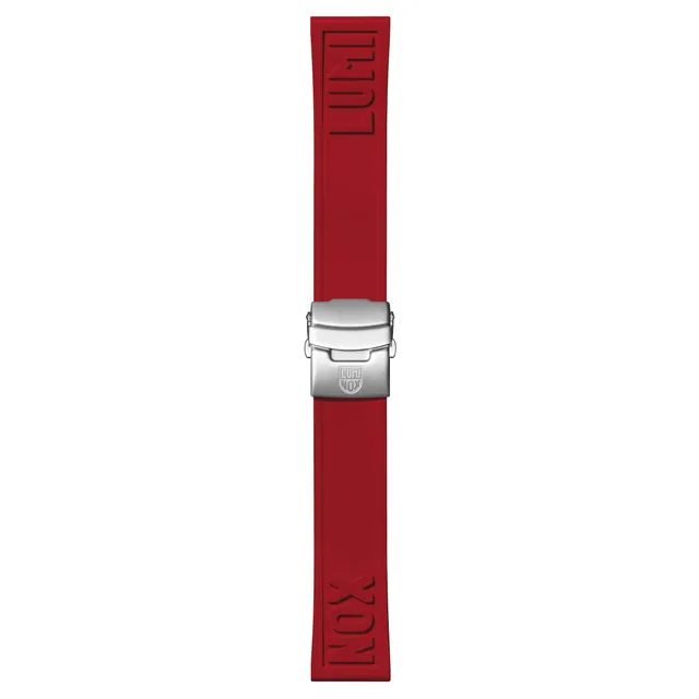 luminox-cut-to-fit-kautschukarmband-24-mm-rot image 1