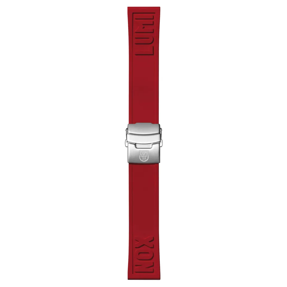 luminox-cut-to-fit-kautschukarmband-24-mm-rot image 1