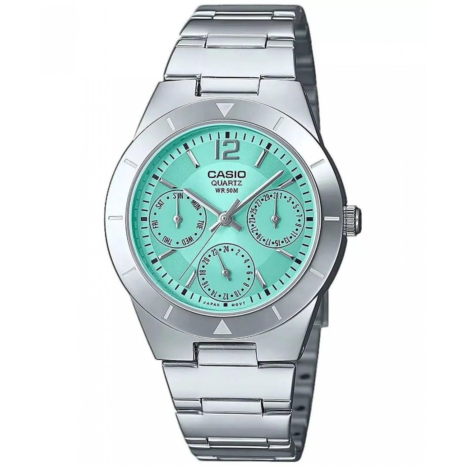 casio-watch-analog-quarz-damenuhr-edelstahl-rosa image 6