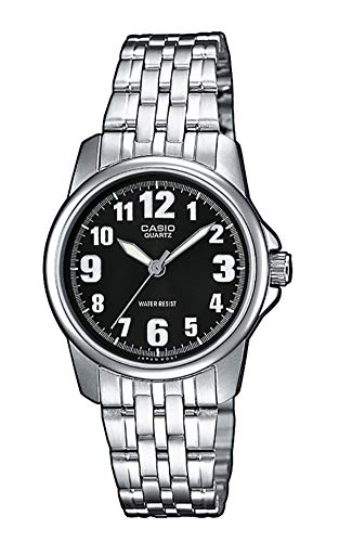 casio-ltp-1260pd-1bef-damen-armbanduhr-analog-edelstahl-schwarz image 5