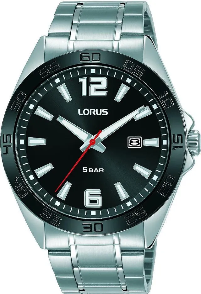 lorus-herrenuhren-rh911nx9-herrenuhr-sport-metallband image 1