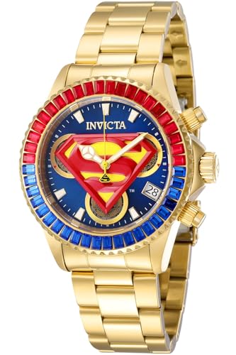 invicta-specialty-41268-superman-damenuhr-40mm-gold image 3