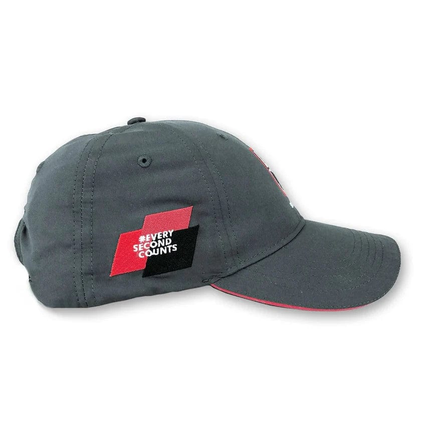 luminox-baseball-cap-grau-microfaser-snapback image 3