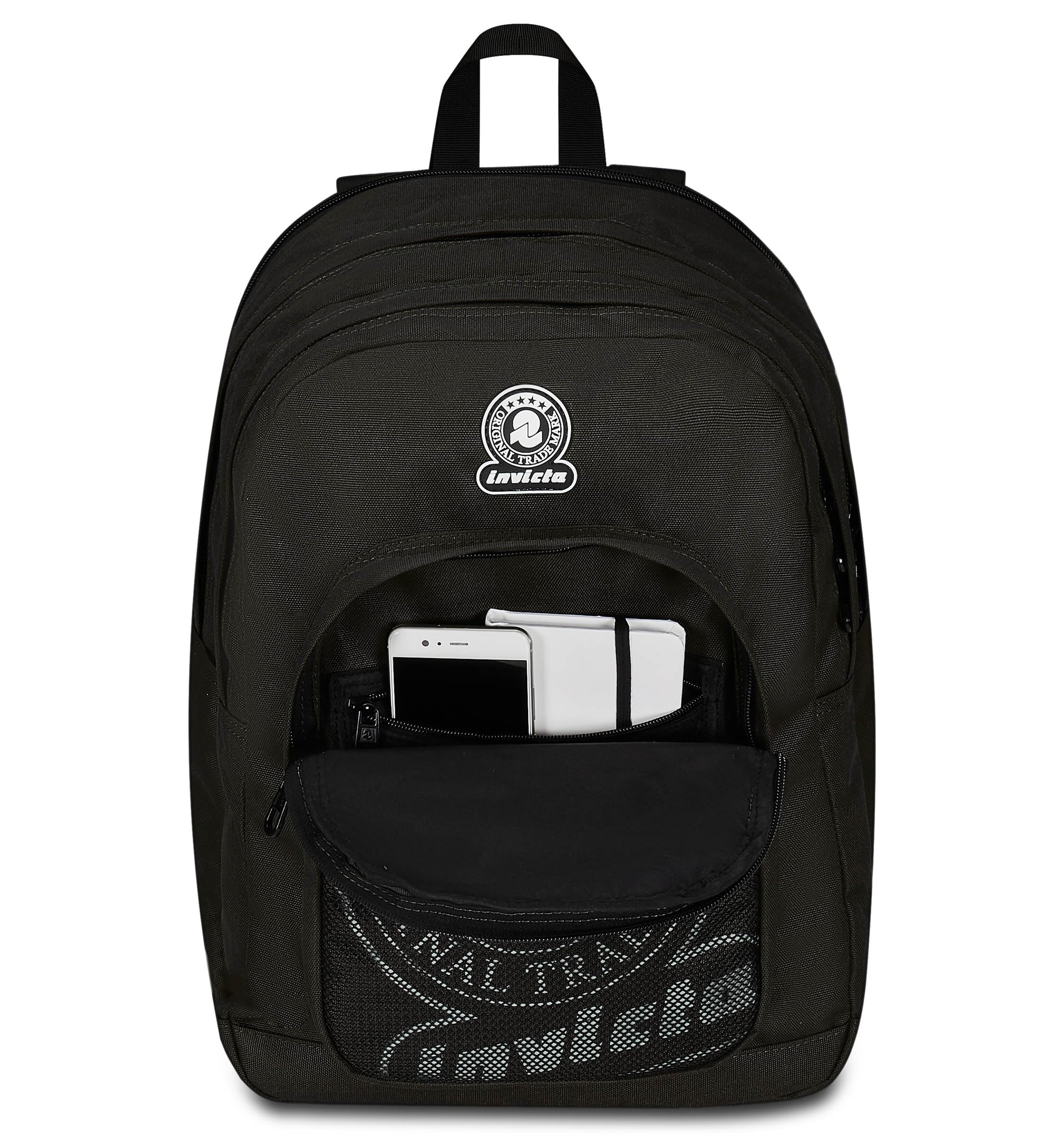 invicta-dial-rucksack-schwarz-14-zoll-laptopfach image 6